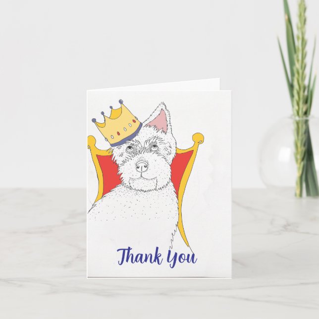 Thank You Royal Terrier  (Front)