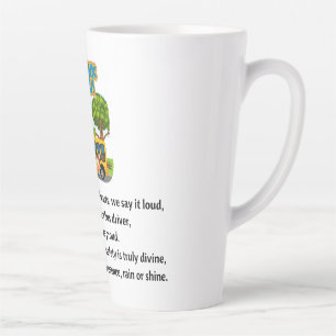 Thank You, School Bus Driver.  Latte Mug
