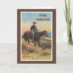 Thank You- Scouting Around You Card