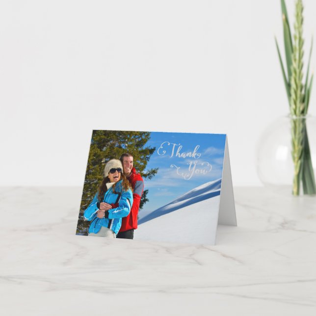 Thank You Script Photo - Post Card (Front)
