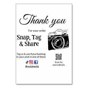 Thank you snap tag share media camera add socials