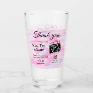 Thank you snap tag share media camera add socials glass