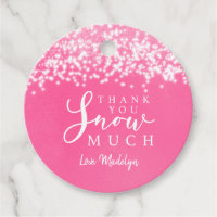 Thank You SNOW Much Pink Birthday Party