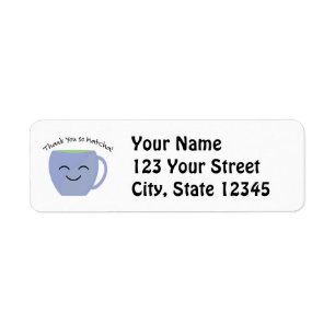 Thank You So Matcha Return Address Label