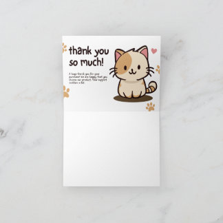 Thank You so much Card