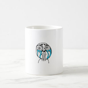 Thank You So Much Crying Trollface Meme Coffee Mug