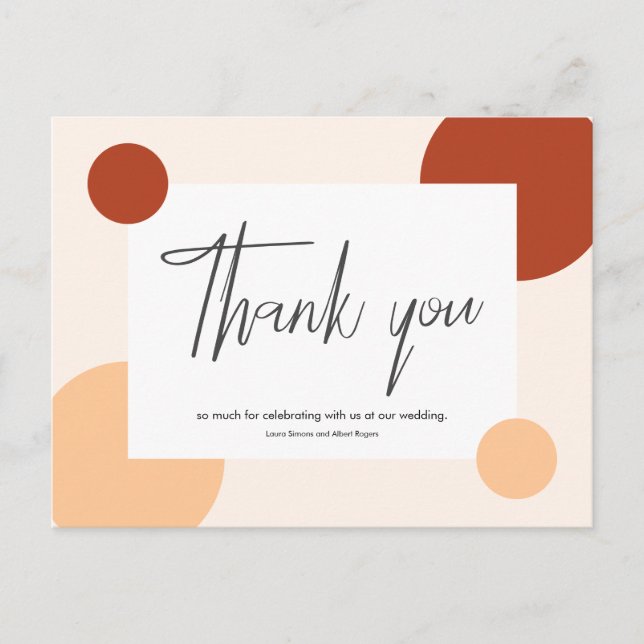 Thank you so much for celebrating with us our.. holiday postcard (Front)