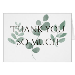 Thank you so much - greenery