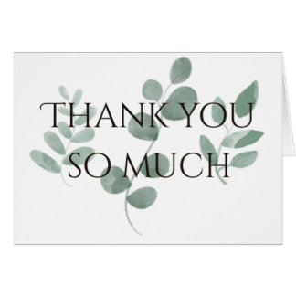 Thank you so much - greenery