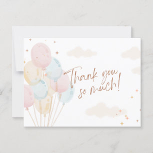 Thank you so much postcard