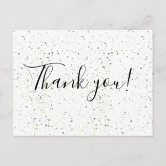 Thank You Sprinkles Postcard