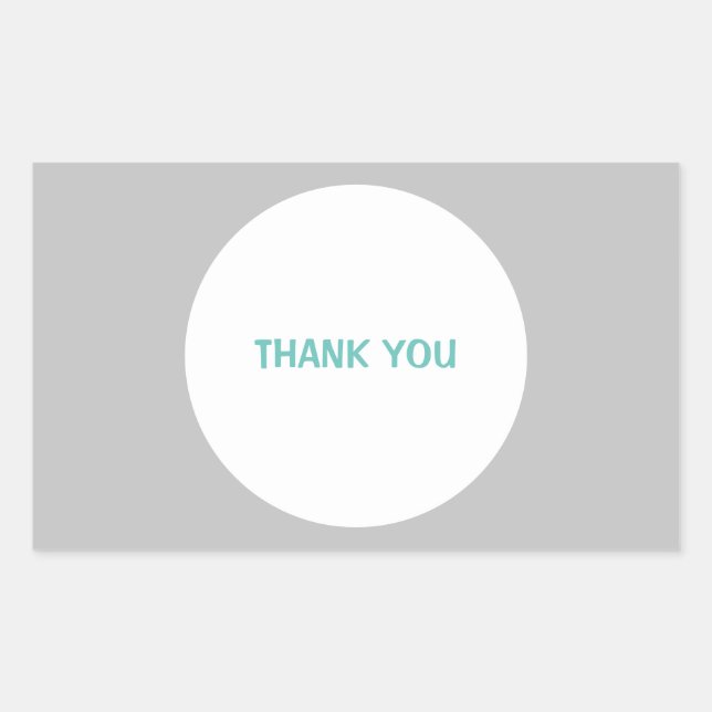 THANK YOU STICKER  (Front)