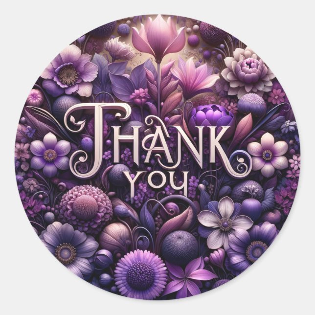 Thank you sticker (Front)