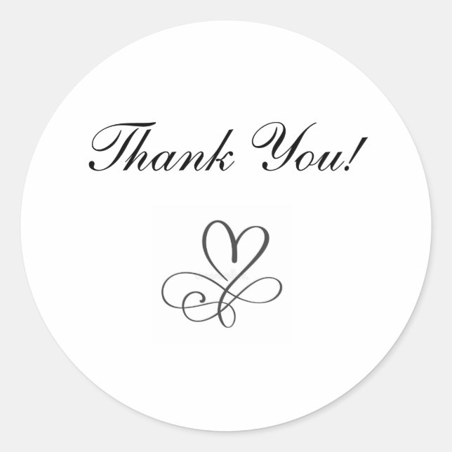 Thank You Sticker (Front)