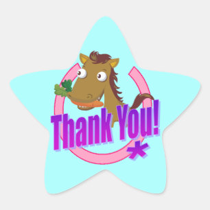 Thank you sticker