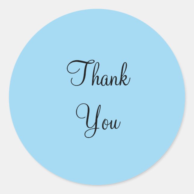 Thank You Sticker (Front)