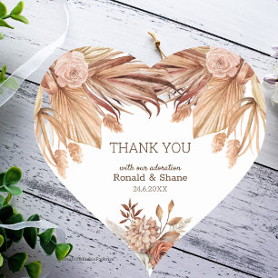 Thank You Sticker For Wedding