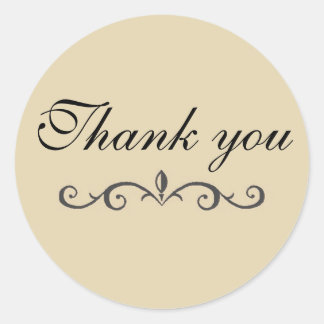 Thank you stickers
