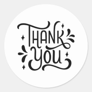 Thank You Stickers 
