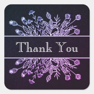 Thank you stickers or envelope seals