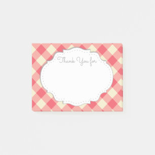 Thank You Sticky Notes