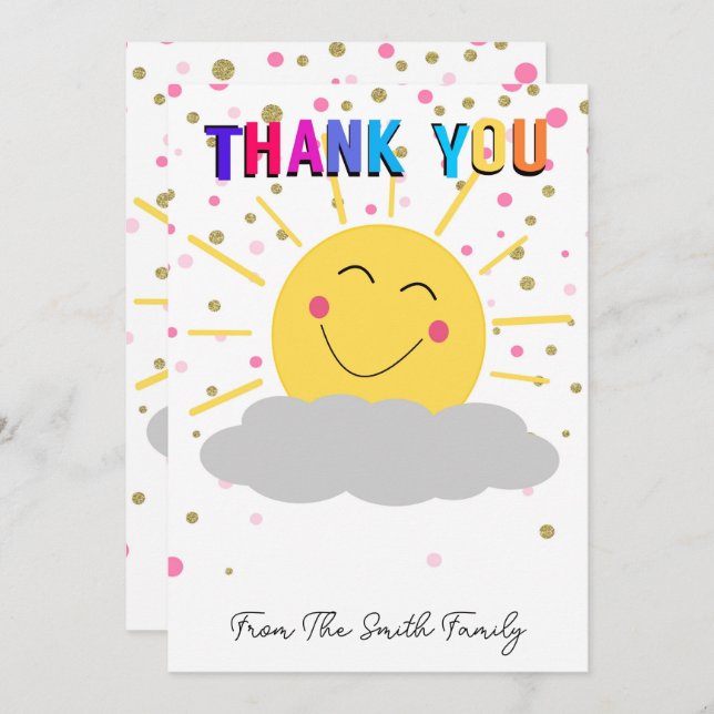 thank you summer gift money CARD HOLDER teacher (Front/Back)