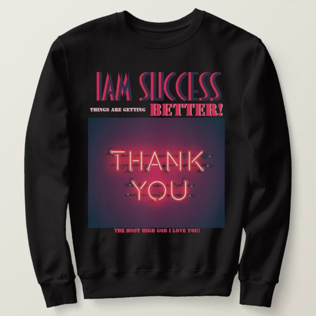 THANK YOU SWEATSHIRT (Design Front)
