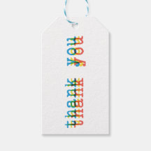 Thank You tag card