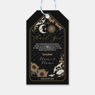 Thank you Tags Tarot Wedding Stars Align Sun Moon