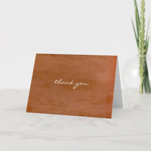 Thank You Tangerine Card
