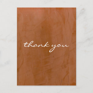 Thank You Tangerine Postcard