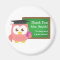 Thank you, Teacher Appreciation Day, Cute Pink Owl