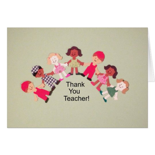 Thank You Teacher! Card