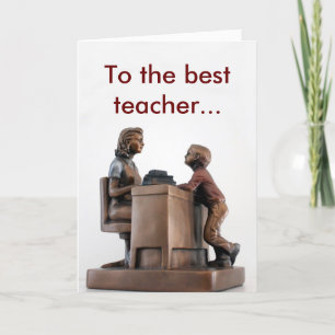 thank you teacher card