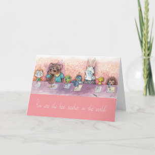 Thank You Teacher Card