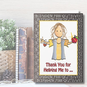 Thank You Teacher Card - Happy Teachers Day Card