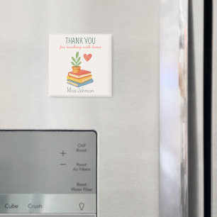 Thank You Teacher – Heartfelt Appreciation Gift Magnet