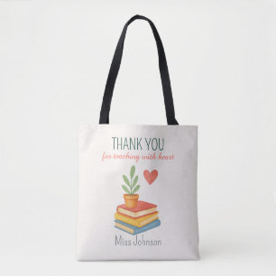 Thank You Teacher – Heartfelt Appreciation Gift Tote Bag