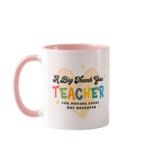 Thank You Teacher mug