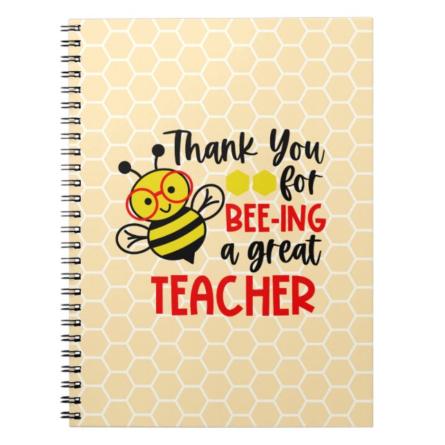 Thank You Teacher Notebook (Front)