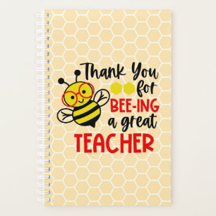 Thank You Teacher Planner