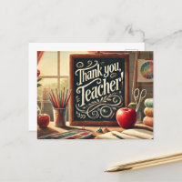 "Thank You, Teacher!"
