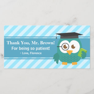 Thank You Teacher, Teacher Owl, Patience