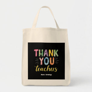 Thank You Teachers & Students Graduation Gift Tote Bag