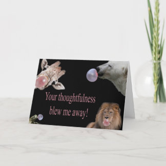 Thank You! Thank You Card