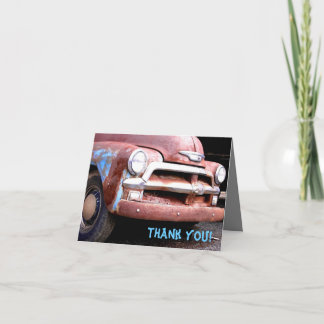 Thank you! thank you card