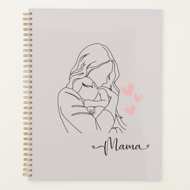 Thank you to all mamas planner (Front)