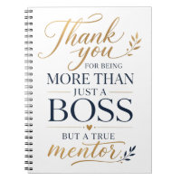 Thank You to an Amazing Boss