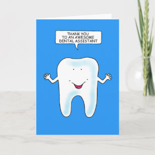 Thank You to Dental Assistant Card