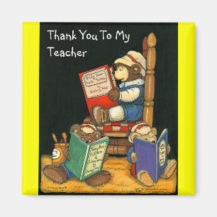 Thank You To My Teacher Magnet